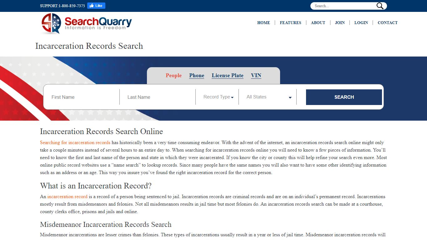 Incarceration Records Search - SearchQuarry.com